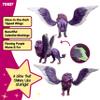 Schleich Bayala - 5" Glow in the Dark Moon Lion Toy - Unique Portable Glowing Night Light Animal Figurine - Imaginative Play Fantasy Action Figure with Movable Wings - Toys for Kids Ages 5+ | 70838 view 3