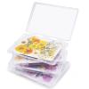 Aboofx 4PCS Dried Flower Storage Set with Blotting Paper, Ziplock Bag and Desiccant, Flower Preservation Kit - Good Seal, High Capacity to Keep Flowers Color and Dry (6.3 x 4.3 inch) view 1