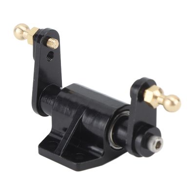 Drfeify RC Steering Gear Bearing, Aluminum Alloy RC Steering Mount Truck Tractor Car Upgrades Parts for 1/14 Dump Truck