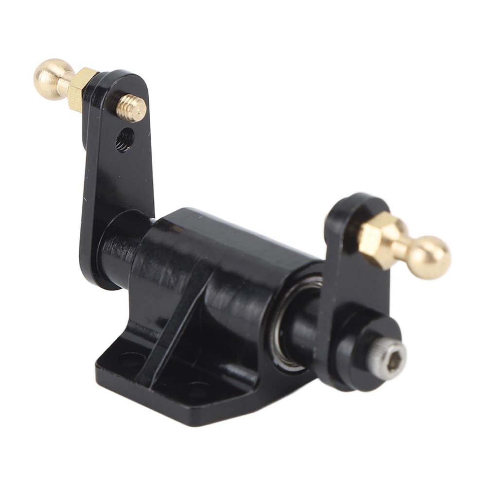 Drfeify RC Steering Gear Bearing, Aluminum Alloy RC Steering Mount Truck Tractor Car Upgrades Parts for 1/14 Dump Truck