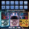 R36S Handheld Game Console 3.5-in 640*480 IPS OCA Screen 3200mAh Opensource System RK3326 Yellow view 2