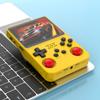 R36S Handheld Game Console 3.5-in 640*480 IPS OCA Screen 3200mAh Opensource System RK3326 Yellow view 4