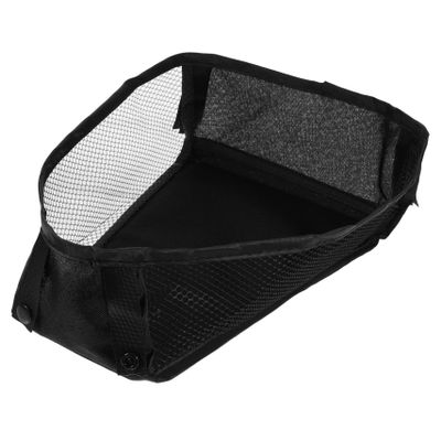 ORFOFE Stroller Bottom Storage Bag Mesh Organizer Diaper Holder Multipurpose Pouch