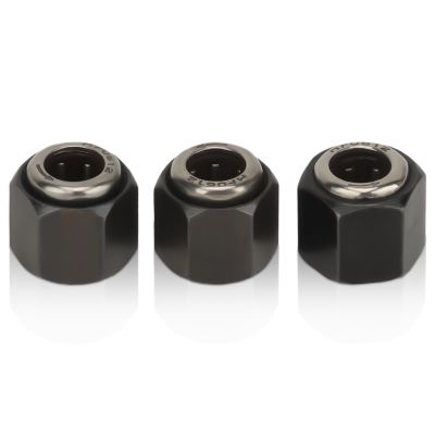 3pcs RC Hex Nut One Way Bearing, 12mm / 0.47in Rc Car Pull Starter Iron Engine Spare Part R025 Compatible for VX 16 18 SH 21 Engines Parts for 1/10 RC Car
