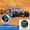 3pcs RC Hex Nut One Way Bearing, 12mm / 0.47in Rc Car Pull Starter Iron Engine Spare Part R025 Compatible for VX 16 18 SH 21 Engines Parts for 1/10 RC Car view 2
