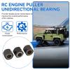 3pcs RC Hex Nut One Way Bearing, 12mm / 0.47in Rc Car Pull Starter Iron Engine Spare Part R025 Compatible for VX 16 18 SH 21 Engines Parts for 1/10 RC Car view 4