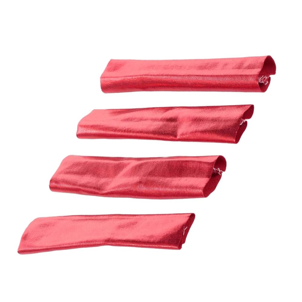 BCOATH 4pcs Shock Absorber Covers for Off- Trucks and Buggies Lightweight Red Spring Protectors Fit