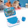ariarly Interactive Kids Learning Laptop with English and Spanish Music Functions for Children's Education (Blue) view 2