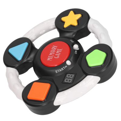 ariarly Handheld Electronic Memory Game, Competitive Brain Teaser with Lights, Educational Memory Run Challenge Game