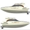 POCO DIVO Luxury Modern Yacht, 1/28 RC Boat, 2.4Ghz Radio Remote Control 15 Sailing Cruise, Pool Lake Pond Dual Motors 15kmph Speed Ship, Deluxe Gifts Adults Water Fun Voyage view 4