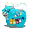 WSCGJCL Baby Musical Toys Piano for 2 Year Old Girls Boys Toys Age 2 Light Up Music Learning Toys for Toddlers 3 Easter Gifts Infant Baby Toys 18 Month (Cow) view 1