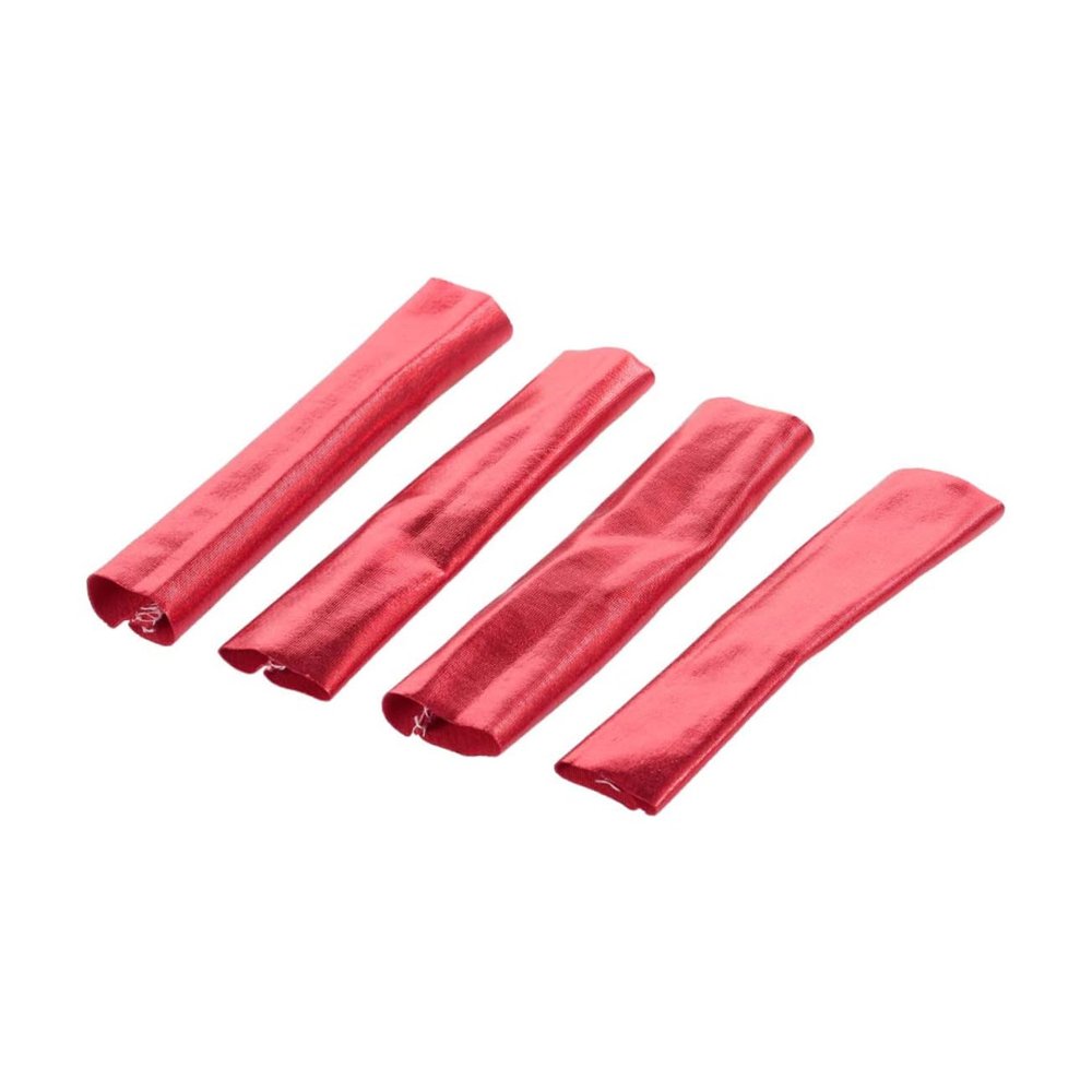 ORFOFE 4pcs Dust Shock Absorber Spring Covers for Off Cars Fit for Buggy and Short Course Trucks Red Design