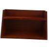 ABOOFAN Wooden Display Risers for Desktop Tiered Stationery Storage Rack Hooks view 1
