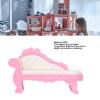 ariarly 1:12 Scale Miniature Dollhouse Sofa, Living Room Furniture Decor, Realistic Simulation Sofa for Doll House view 2