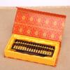 FcaLdqy Abacus Copper Beads Abacus Art Collection Abacus Professional Abacus Home Decoration Gift Package, 20 * 7.5 * 2.5cm, Yellow view 3