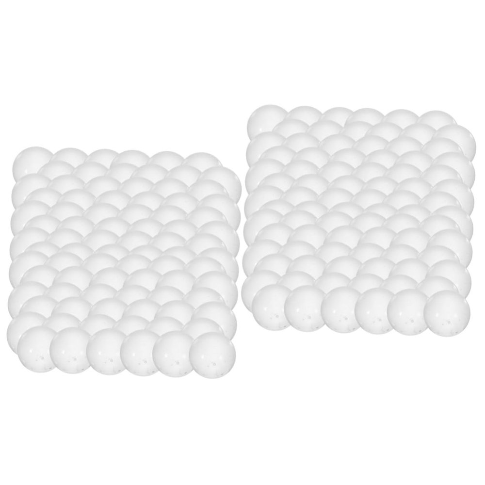 FELTECHELECTR 4000pcs Borosilicate Bead Glass Ball Ornaments Ball Ornaments for Decor