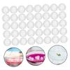 FELTECHELECTR 4000pcs Borosilicate Bead Glass Ball Ornaments Ball Ornaments for Decor view 3