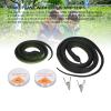 2 Set Snake Prank with String Clip Lifelike Adult Clip On Toy for Teasing Friends Prop view 4