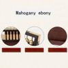 FcaLdqy Abacus Mahogany Ebony Mini Abacus Desktop Decoration Abacus 13 Columns 7 Beads Gift Package, 15.8 * 8 * 2.5cm, Brown view 4