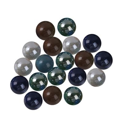 JOINPAYA 40pcs Transparent Marbles for Boy Girl for Indoor and Hand-Eye Coordination and Fine Motor Skills