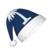 ZZYYDS South Carolina Flag Children's Santa Claus Hat, Boys Girls Children Baby Christmas Hat Children's Christmas Party view 2