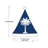 ZZYYDS South Carolina Flag Children's Santa Claus Hat, Boys Girls Children Baby Christmas Hat Children's Christmas Party view 3