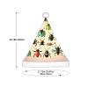 ZZYYDS Cartoon small insects Children's Santa Claus Hat, Boys Girls Children Baby Christmas Hat Children's Christmas Party view 3