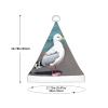 ZZYYDS Cute seagull Children's Santa Claus Hat, Boys Girls Children Baby Christmas Hat Children's Christmas Party view 3