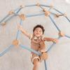 Comfy Cubs Wooden Toddler Play Gym for 3-6 Years Old - Montessori Climber for Kids - Safe Climbing Toy Support up to 120 lbs - Easy to Assemble Kids Climber for Active Play - Pacific Blue view 2