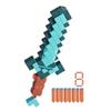 Nerf Minecraft Sword Dart Blaster, Pull Back Priming, Foam Edge, 8 N1 Darts, Ages 8+ view 1