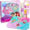 Disney Princess Pop Up Game - Bundle with Disney Princess Board Game with Pop Up Dice, Create-a-Face Stickers, More | Disney Princess Games for Girls view 1
