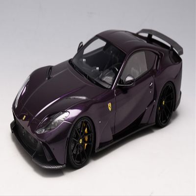 1/18 Ivy Novitec Ferrari 812 GTS N-Largo Purple with Black Wheels Resin Model Car - IM1809-E