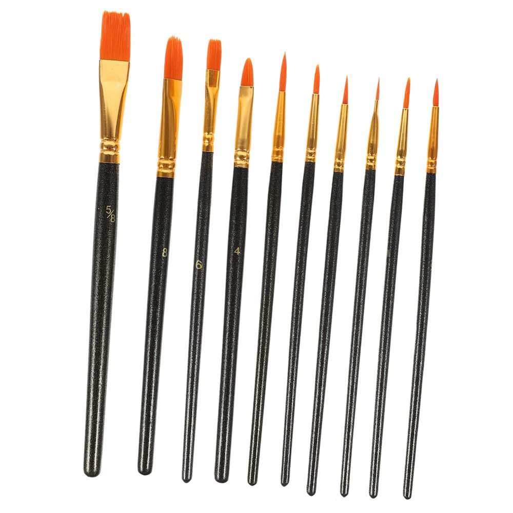 VILLFUL Portable Drawing Line Pen Set Watercolor Oil Painting Brushes for Kids Adults School Art Tools