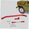 FOYTOKI Rc Car Steering Rod Parts Metal Steering Rod Kit for Rc Car Upgrading System view 3