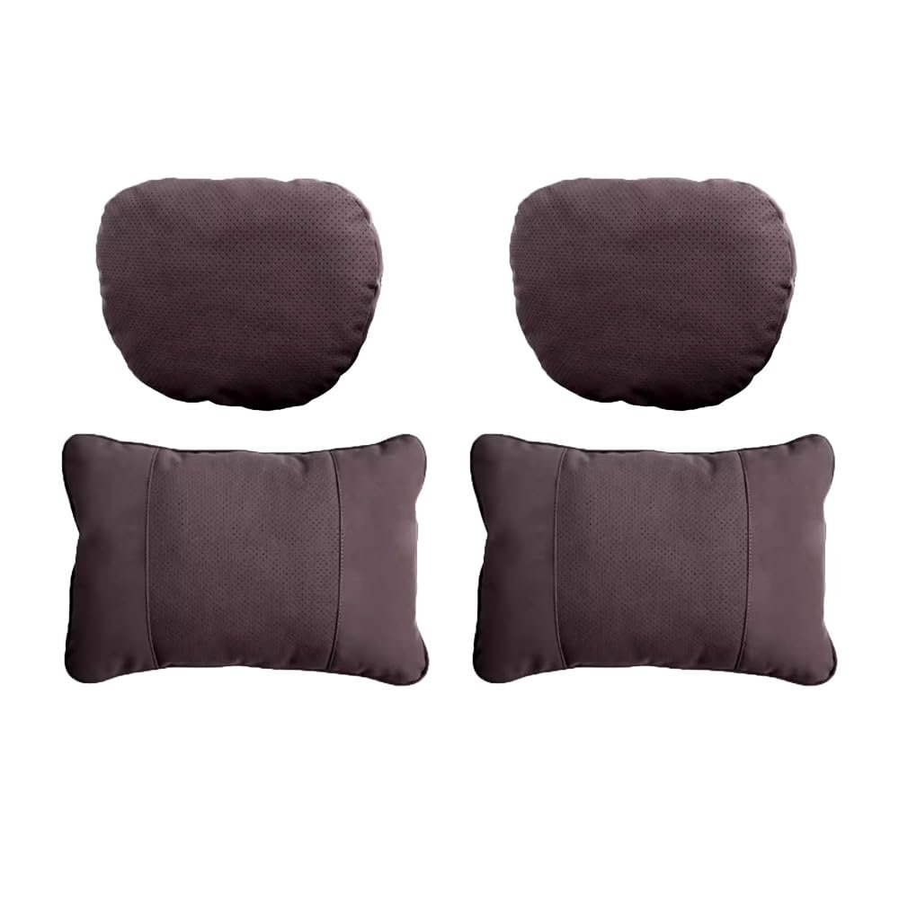 Car Headrest Pillow for Ford Mondeo Hatchback/Mondeo Combi CD/CE BE/BG B5Y BWY BAP/GBP BNP 5/4/3/2/1.Gen 5-Seats Car Seat Neck Pillow Lumbar Support Back Cushion Seat Neck Rest Seat Headrest
