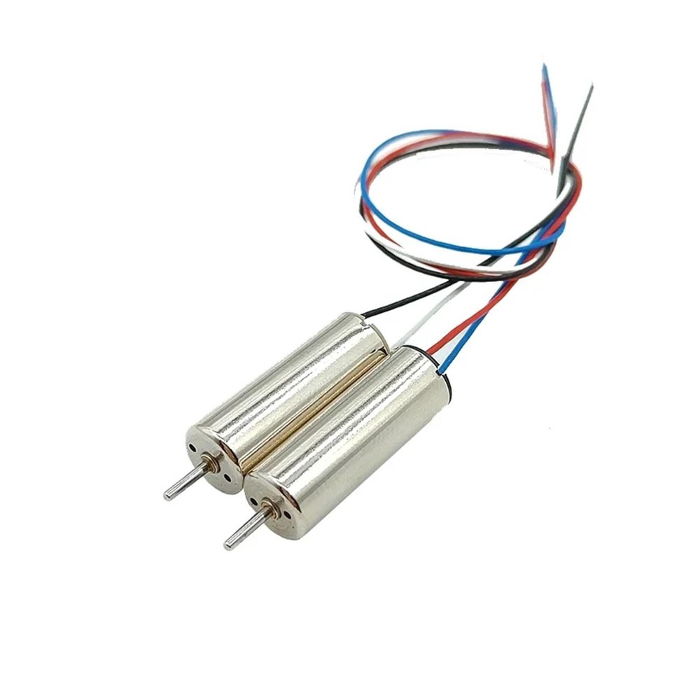 2PCS 720 7mm*20mm Coreless electronic starter 720 Hollow Cup Engine DC3.7V 50000RPM Ultra High-speed electronic starter DIY RC Drone Quadcopter USUFKCXDG