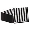 100 Pcs Black and White Striped Napkins, Black and White Party Supplies Black and White Paper Napkin Lunch Napkin for Halloween Party Birthday Baby Shower Wedding view 1