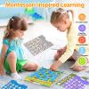 Vinlon Matching Memory Game for Kids Ages 4-8, Flip to Win Wooden Board Games Travel Toys for 3 4 5 6 7 8 Years Old Boys Girls, Road Trip Essentials, Airplane, Car Activity Easter Basket Stuffers view 2