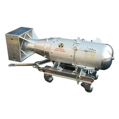 MakerTopia 3D Metal Puzzle, 3D Metal Puzzle WWII Type Gun Little Boy Bomb Full Metal Assembled Mechanical Military Assembly, 3D Metal Construction Kit Halloween for Adults-KIT/78PCS