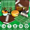 100 PCS Football Party Supplies, 6.5 Inches Football Napkins with 2 Styles, Disposable Football Paper Napkins, Football Party Napkins for Football Theme Game Day Touchdown Birthday Decorations view 3