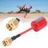 FPV Antenna,5.8Ghz 2.8Dbi High Gain Antenna for FPV Racing Drone RC Replacement Parts Accessory (RP-SMA Inner Hole) view 2