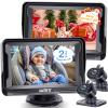 2-Pack Baby Camera for Twins - Dual Rear-Facing Baby Monitor with Night Vision, Easy Plug & Play for Multiple Vehicles, Infant Car Seat Safety Camera System with Anti-Glare 4.3" Display view 1