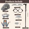 100 Days of School Costume for Kids Boys, Cool Old Man Costume for Kids Kit, 100 Days of School Grandpa Accessories Set(130) view 4