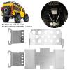 1 10 Crawler Armor Redcat Gen 8 Rock Slider 1164 4pcs Chassis Armor for Axle Plate for RC Crawler for Axial SCX10 II 90046 90047 view 2