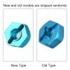 Keenso Wheel Hex Hub Drive Adapter, 7mm to 12mm Aluminum Wheel Hex Drive Hub Adaptor RC Truck Model Car Upgrade Parts for Model Car view 4