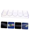 JOINPAYA 3pcs Chips Container Transparent Poker Chip Organizer for Easy Storage and Classification for Tournaments and view 2