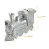 Abaodam Steam Locomotive Piggy Bank Coin Box for Party and Girls Money Box Saving Pot Christmas Decor view 2