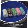 JOINPAYA Transparent Poker Chip Storage Organizer Acrylic Chip Tray for Easy Organization Lightweight and Compact Keeps Your Game Area Tidy for Poker Enthusiasts and Home Use view 4