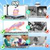 3D Printed Dragon Easter Egg, Mystery Crystal Articulated Dragon Fidget Toys, Surprise Prefilled Easter Egg Filled with Toy - Basket Essentials Stuffers for Kids Girls Boys (Random Candy Colors) view 4