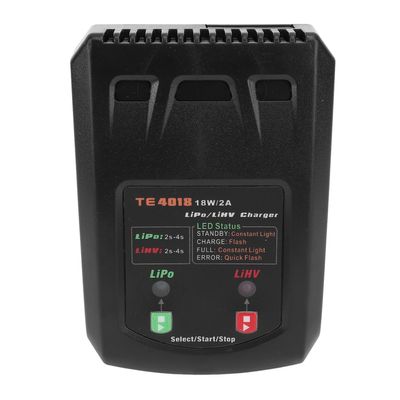 24W LiHV 2S 3S 4S Balance Charger with Double-Sided Fiberglass Circuit Board for Aircraft, Cars, Boats, Toys, Fast Charging for LiHV Batteries,